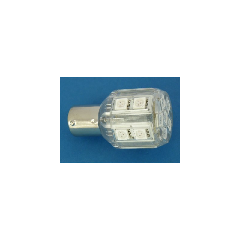 dioda_LED 1157/BAY15D 18 led 5050 czerwona 12V