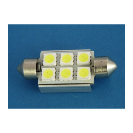 10X36 CAN BUS 6SMD 5050 WHITE PROMOCJA wyprz