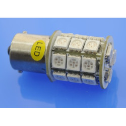dioda_LED 1156/BA15s 24 led 5050 żółta 12V