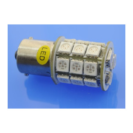 dioda_LED 1156/BA15s 24 led 5050 żółta 12V