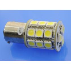 dioda_LED 1157/BAY15D 24 led 5050 biała 12V