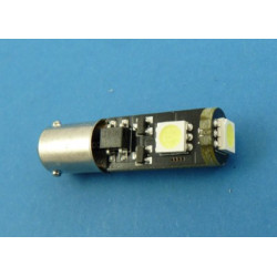T10 CAN BUS BA9S 3SMD5050 BIAŁA 12V