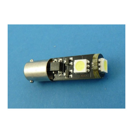 T10 CAN BUS BA9S 3SMD5050 BIAŁA 12V