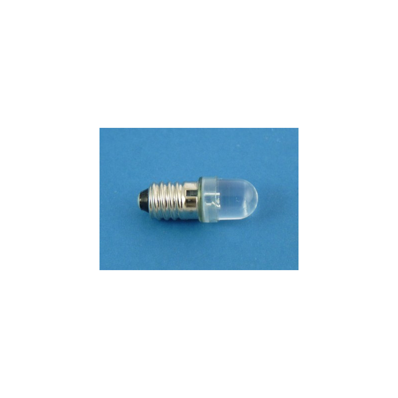 dioda  LED  E10-1B  niebieska 12V