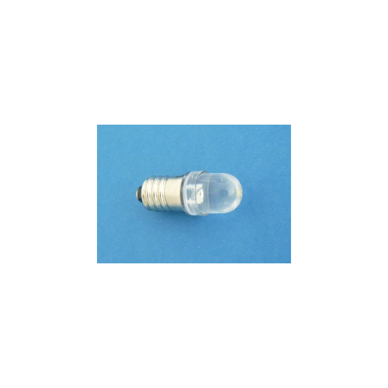 dioda  LED  E10-1W  biała 3V