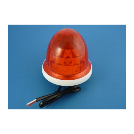 Lampa LED  KW -114 18 led czerwona 12V NV