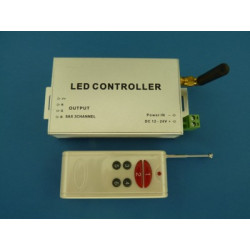 sterownik RGB z pilotem RF zdalnego sterowania 24A