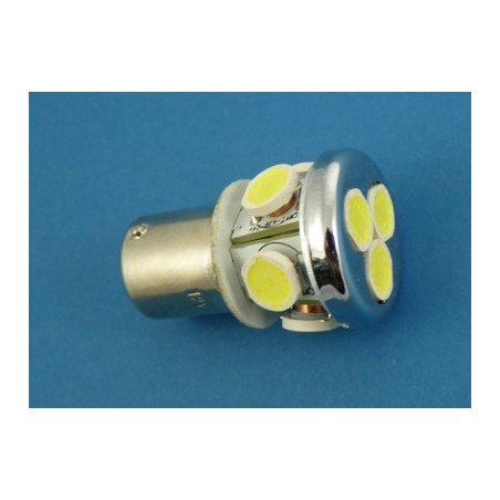 dioda_LED 1156/BA15s 8Led high power BIAŁA