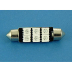 dioda_LED 10X42 CZERWONA 6 SMD led 5050