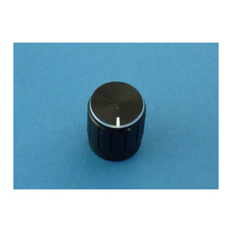 Gałka AL 15mm czarna