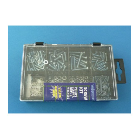 Zestaw śrubek , nakrętek , podkładek 330szt