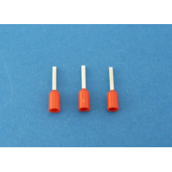 Końcówka izolowana 1mm op 100szt