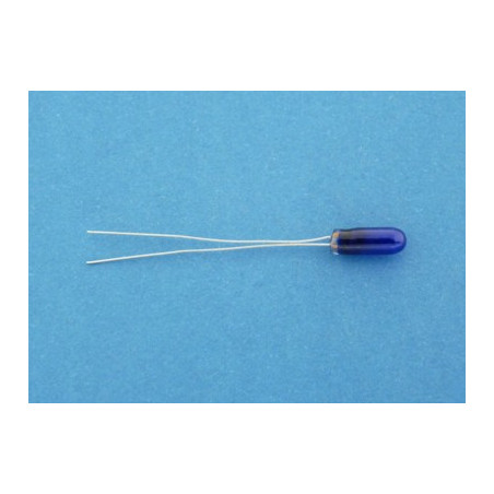 żarówka miniat_ 12V niebieska