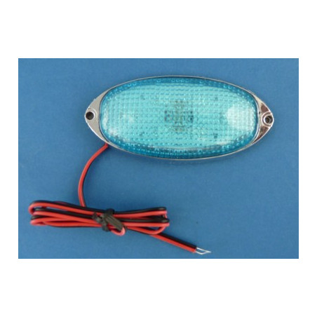 Lampa  OWL6SMD SMK niebieska 12V led