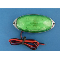 Lampa  OWL6SMD SMK zielona 12V led