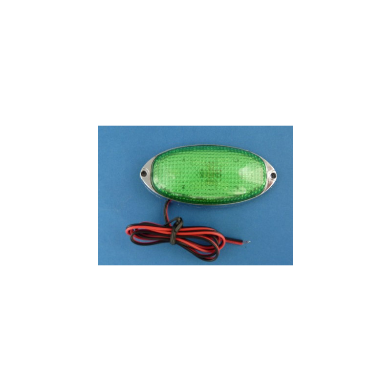 Lampa  OWL6SMD SMK zielona 12V led