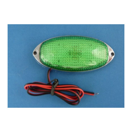 Lampa  OWL6SMD SMK zielona 12V led