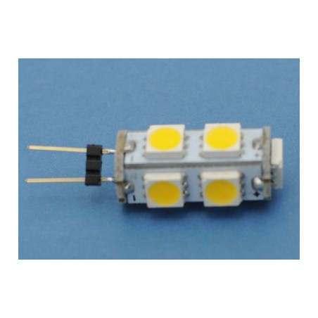 Led G4 9smd 5050 biały CIEPŁY 12V wersja ekonom