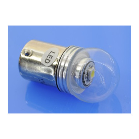 dioda_LED 67 , BA15 , 1156 UHP LED  biała 10-30V