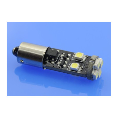 T10 CAN BUS BA9S 8SMD3528 BIAŁA 12V