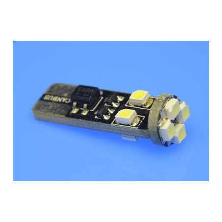 T10 CAN BUS 8SMD  warm white