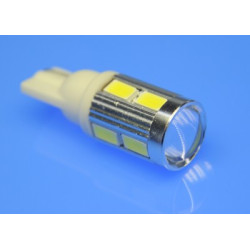 dioda  LED  R 10W 10 SMD 5730 LED 10-30V biały