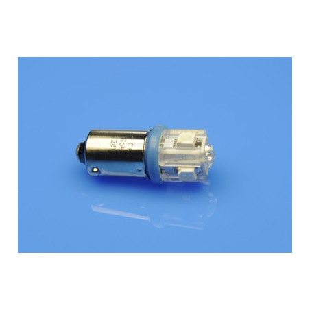 dioda  LED  BA9S 4+1 SMD  niebieska 24V