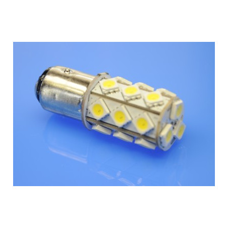 dioda_LED 1157/BAY15D 21 led 5050 BIAŁA+ ŻÓŁTA 12V