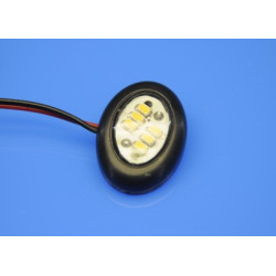 Lampa  OKR 6SMD  SMK CZERWONA 12V led