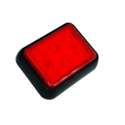 Lampa LED  KW-274  czerwona  12-28V