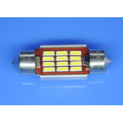 10X36 CAN BUS 12SMD 4014 WHITE         PROMOCJA
