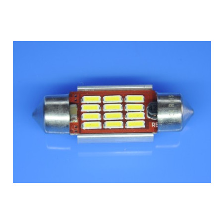 10X36 CAN BUS 12SMD 4014 WHITE         PROMOCJA