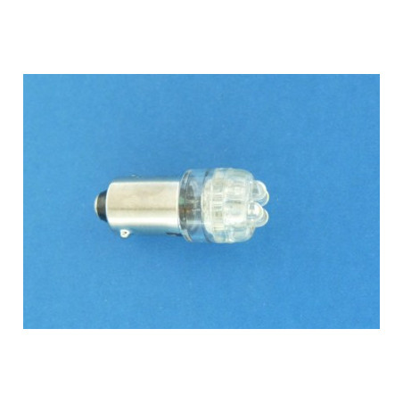 dioda  LED  BA9S 4 led CZERWONA