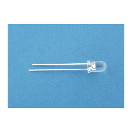 dioda fi 5mm_12V niebieska