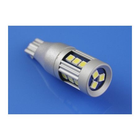 LED  T-15 , T10 W16  15SMD3030 CAN BUS Czerwony