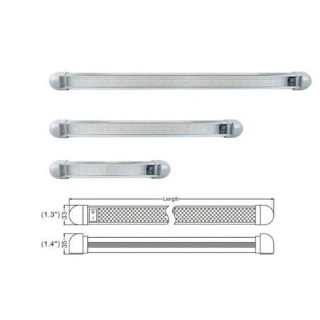 Lampa LED  KW -104-02 W 20 led biała 12-24V