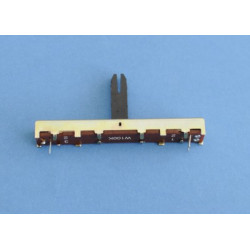 potencjometr suwakowy 60x9x5,5mm 2x10k B
