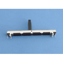 potencjometr suwakowy 75x9x6mm 2x100k A