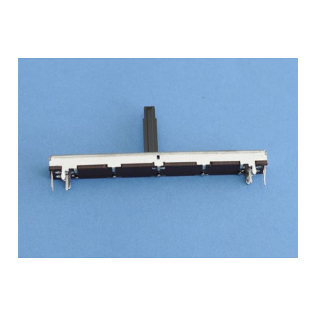 potencjometr suwakowy 75x9x6mm 2x100k A