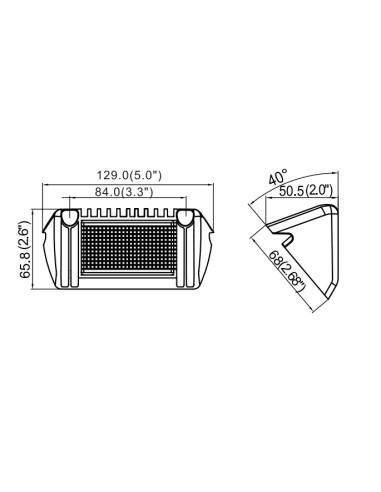 Lampa LED KW -288W-01