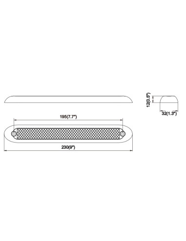 Lampa LED  KW -286-01 24 led ŻÓŁTA 12-28V