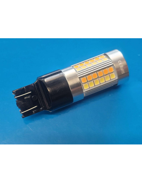 dioda_LED 7443 - 69SMD3030 żółta+biała ,T20