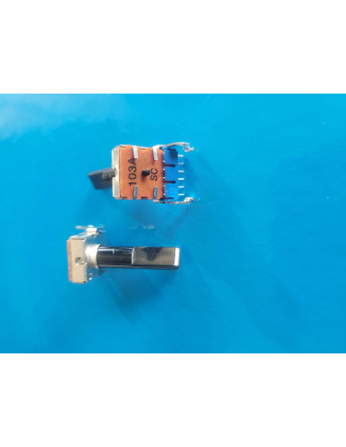 Potencjometr 2x10k 6pin , 12mm ALPS