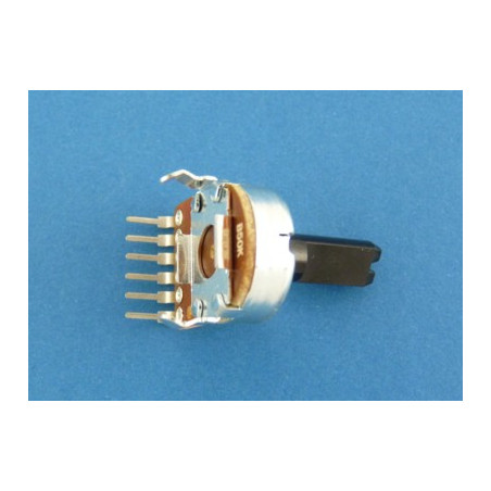 potencjometr 2x50k 6 pin leżący 150FAP