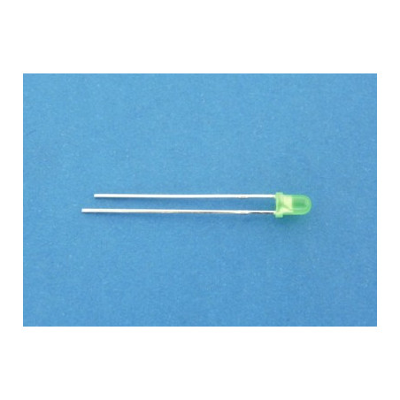 dioda fi 3 mm zielona