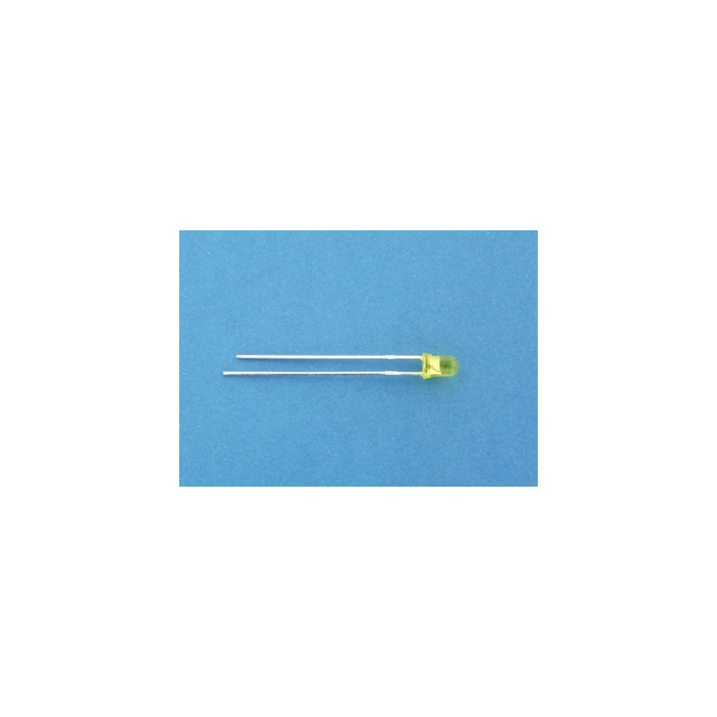 dioda fi 3 mm żółta