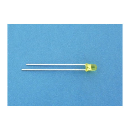 dioda fi 3 mm żółta