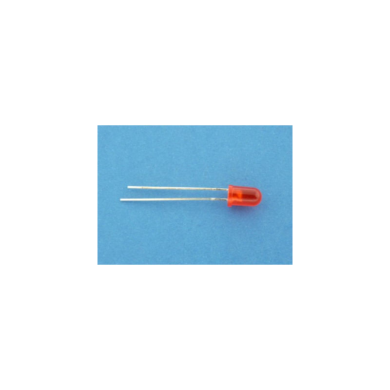 dioda fi 5 mm czerwona