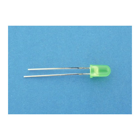 dioda fi 5 mm zielona