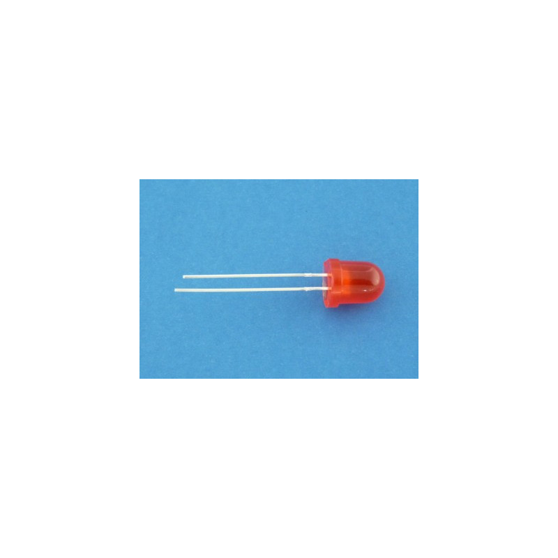 dioda fi 8 mm czerwona